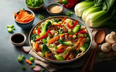 Receta: Fideos Orientales con Cilantro