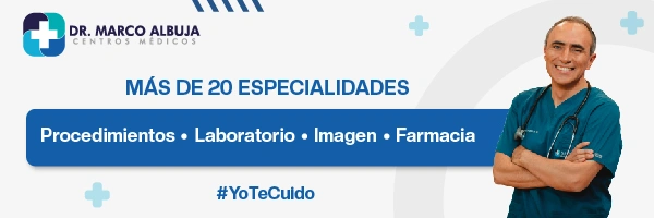 Más de 20 especialidades, laboratorio, procedimientos médicos y farmacia