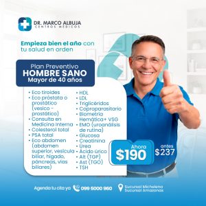 Paquete Hombre mayor de 40
