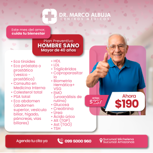 Paquete Hombre mayor de 40