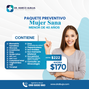 PAQUETE MUJER SANA