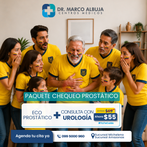 Paquete chequeo prostático
